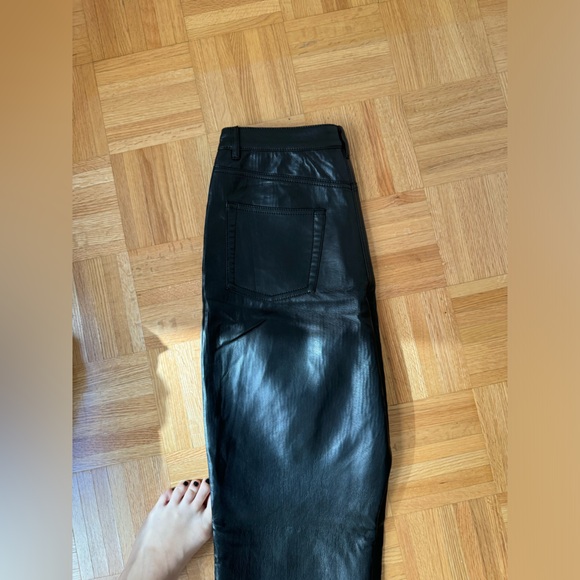 Aritzia Wilfred Leather Pants - Picture 2 of 3